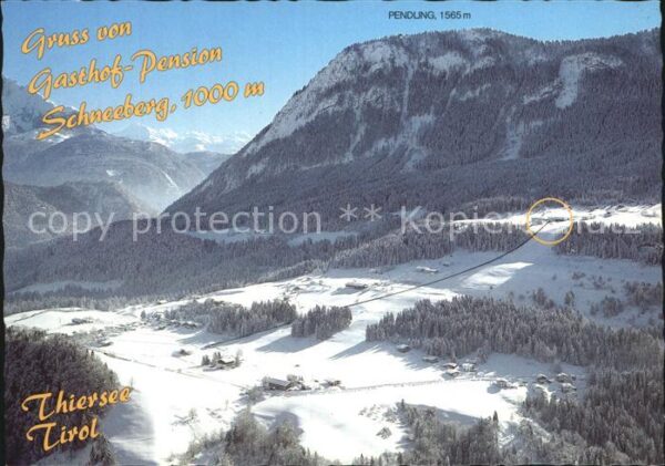Thiersee Alpengasthof Pension Schneeberg Pendlin