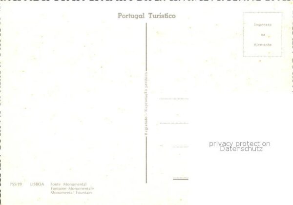Lisboa Fonte Monumental – Bild 2