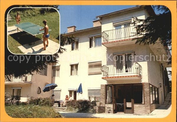 Krumpendorf Woerthersee Frühstückspension Villa Bianca Tischten