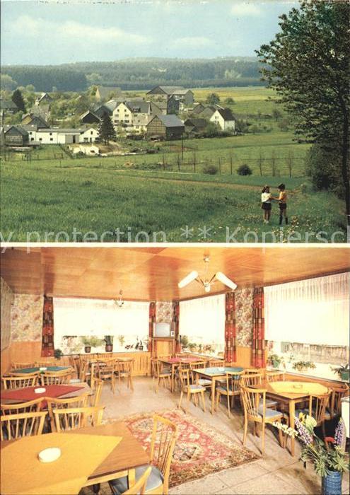 Heinzenbach Gasthaus Pension Echternacht Landschaft