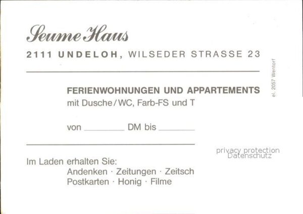 Undeloh Seume Haus Ferienwohnungen Apartements – Bild 2