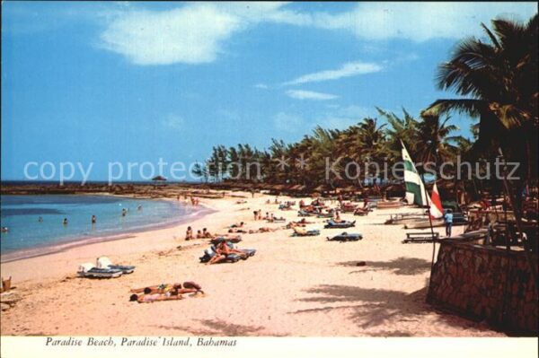 Nassau Bahamas Paradise Beach Paradise Island