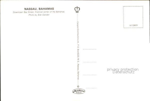 Nassau Bahamas Bay Street – Bild 2
