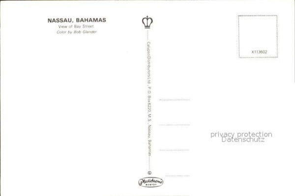 Nassau Bahamas Bay Street – Bild 2