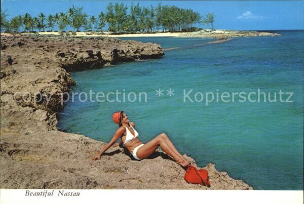 Nassau Bahamas Picturesque scene at the coast