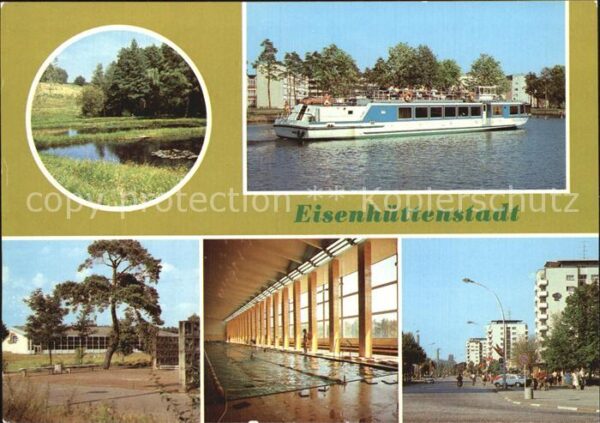 Eisenhuettenstadt Goldfischteiche MS Friedensgrenze Freiz