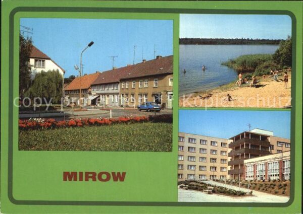 Mirow Karl Marx Strasse Badestelle Mirower Se
