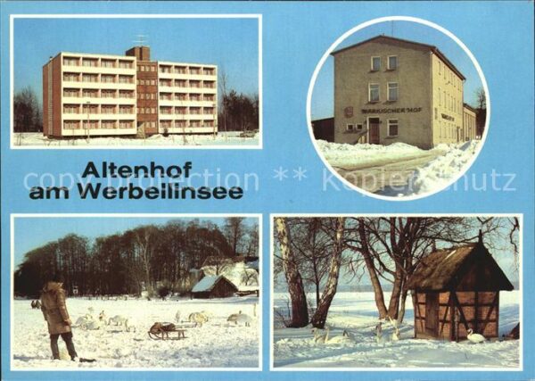 Altenhof Eberswalde Bettenhaus FDGB Erholungsheim Märkische