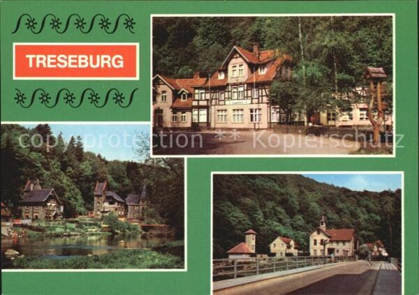Treseburg Harz FDGB Erholungsheim Luppbode An der Hald