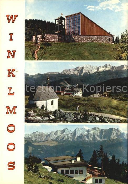 Winklmoos Winkelmoos Kirche St Johann Winklmoosalm Loferer S