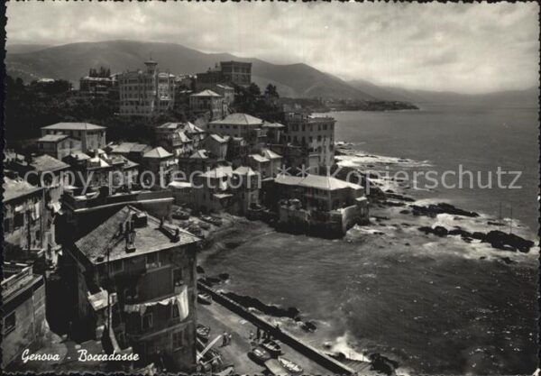 Genova Genua Liguria Boccadasse Küste