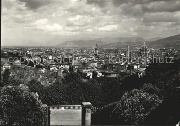 Firenze Florenz Panorama da San Miniato al Monte