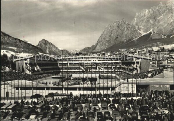 Cortina d Ampezzo Stadio Olimpico del Ghiaccio Olympia Ei