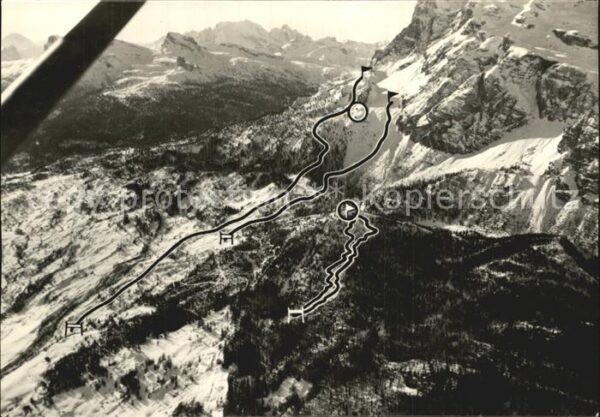 Cortina d Ampezzo Piste Olimpiche Stratofana Cenalone A D