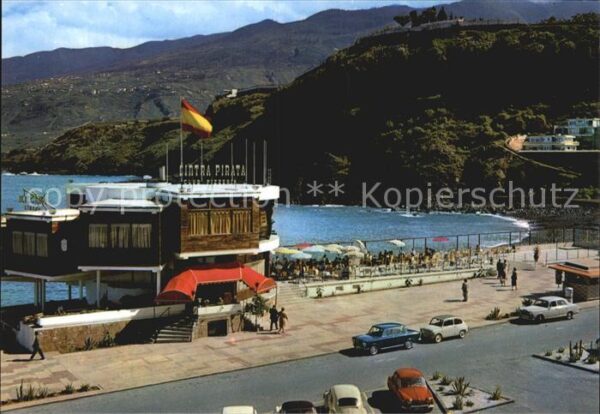 Puerto de la Cruz Playa Martianez Pabellon Paseo Restaura