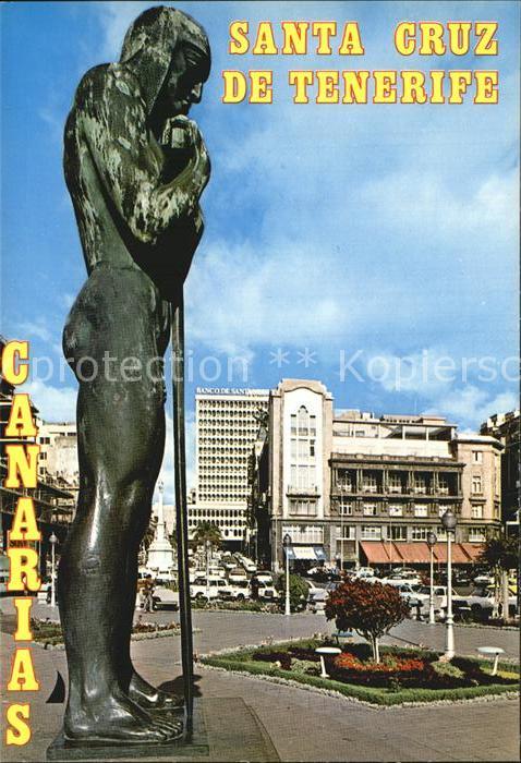 Santa Cruz de Tenerife El Casino desde el Monumento a los Caid
