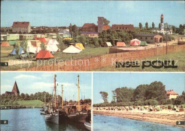 Insel Poel Timmendorf Camping Kirchdorf Hafen Schw
