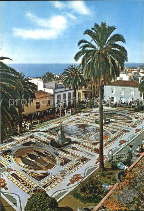 La Orotava Alfombras hechas con arenas del Teide S