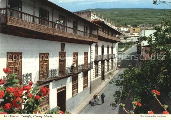 La Orotava Herrschaftliche Häuser Los Balcones San