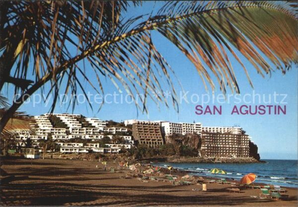 San Agustin Gran Canaria Playa de San Agustin Strand Hotels Palm