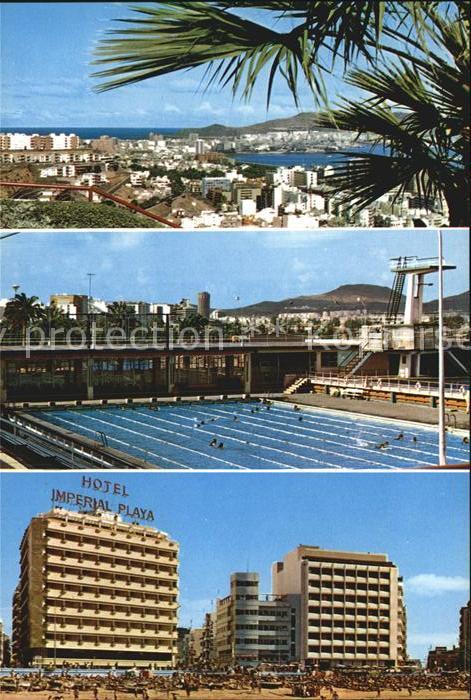 Las Palmas Gran Canaria Panorama Schwimmbad Hotel Imperial Play