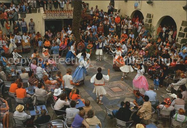 Gran Canaria Pueblo Canario Bailes tipicos Spanische