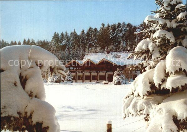 Grasellenbach Cafe Konditorei Bauer im Gassbachtal Wi