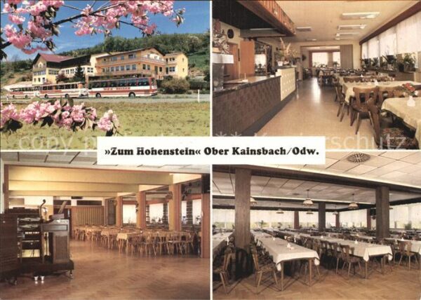Ober-Kainsbach Gasthaus Cafe Pension Zum Hohenstein Sa