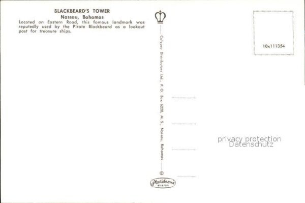 Nassau Bahamas Blackbeard_s Tower – Bild 2