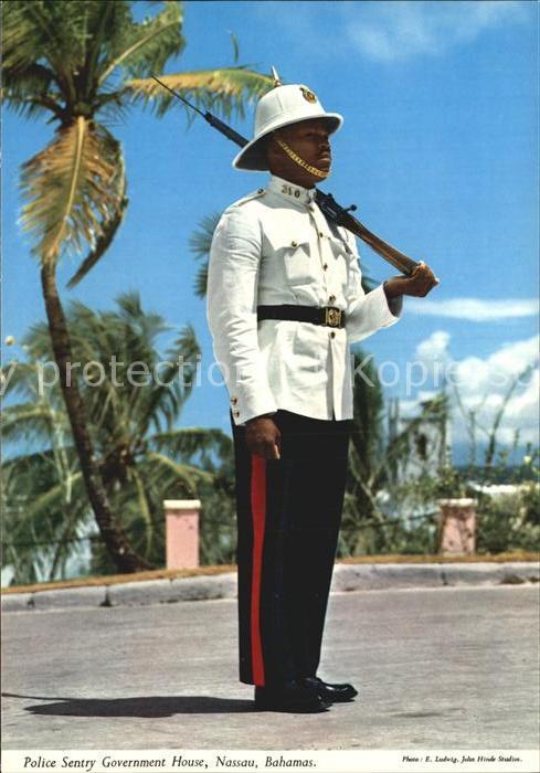 Nassau Bahamas The Bahamian Constable Uniform Police S