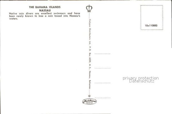 Nassau Bahamas Coin Divers – Bild 2