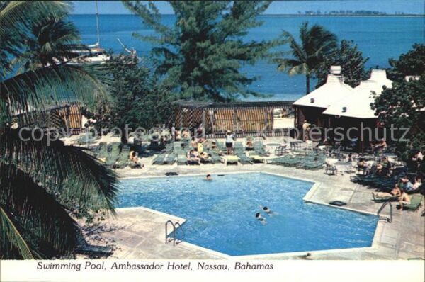Nassau Bahamas Swimming Pool Ambassador Hotel