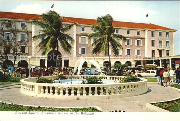 Nassau Bahamas Rawson Square Downtown