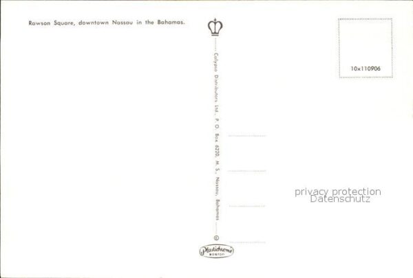 Nassau Bahamas Rawson Square Downtown – Bild 2