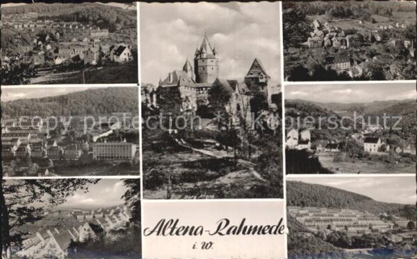 Rahmede Burg Panoramen
