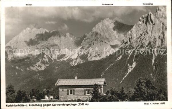 Mittenwald Karwendel Tirol Korbinianhütte Kranzberg
