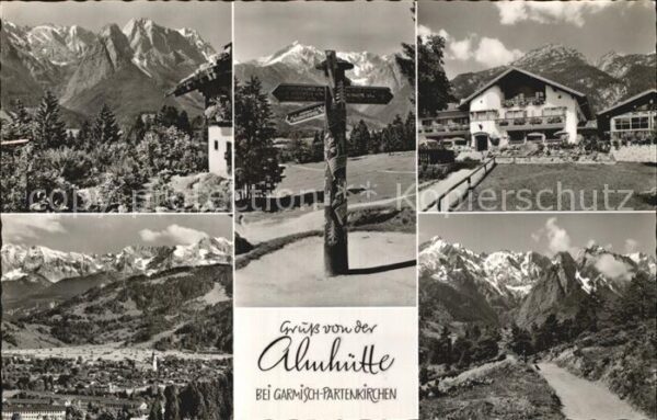 Garmisch-Partenkirchen Almhütte Panoramen