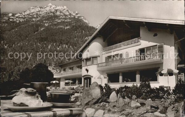 Garmisch-Partenkirchen Berggasthof Almhütte