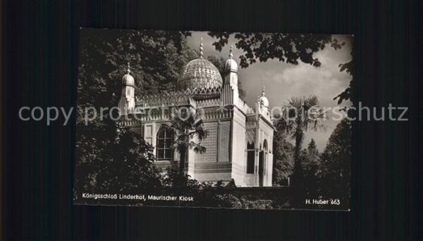 Linderhof Ettal Königsschloss Maurischer Kiosk