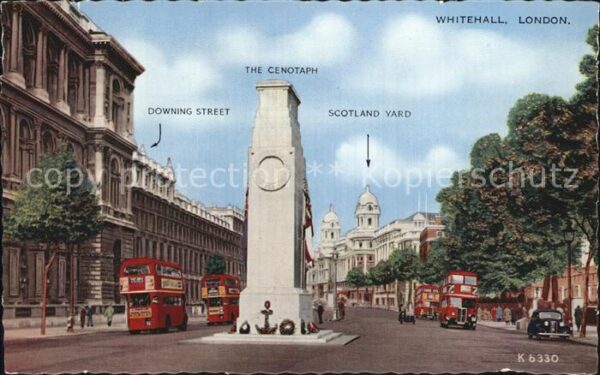 London Whitehall Downing Street Cenotaph Scotl