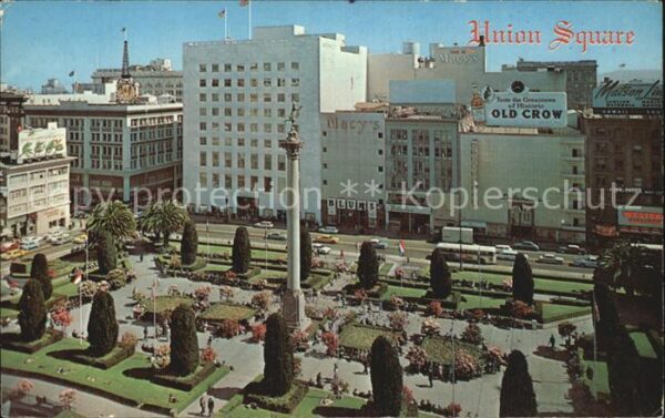 San Francisco California Union Square