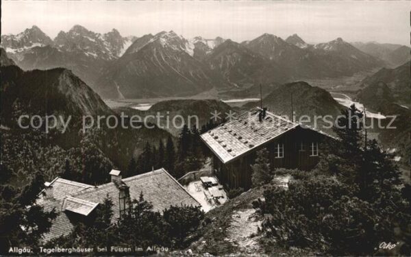 Fuessen Allgaeu Tegelberghäuser
