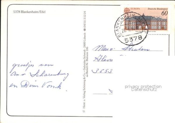 Blankenheim Eifel Kirche Schloss Ortsansichten – Bild 2