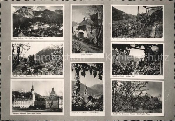 Meran Merano Dorf Tirol Kirche Castello Fontana San