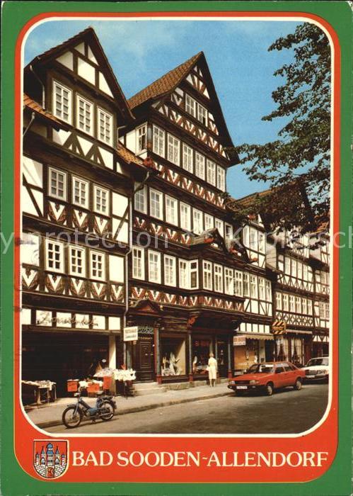 Bad Sooden-Allendorf Fachwerkhäuser Kirchstraße