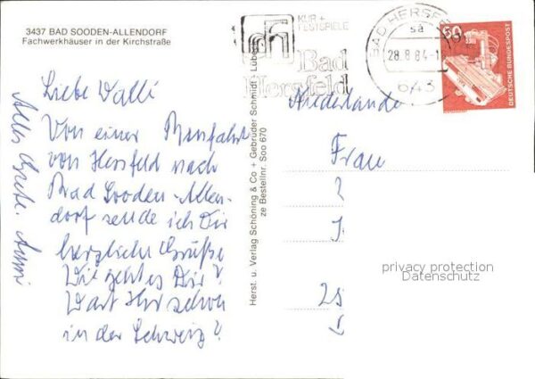 Bad Sooden-Allendorf Fachwerkhäuser Kirchstraße – Bild 2