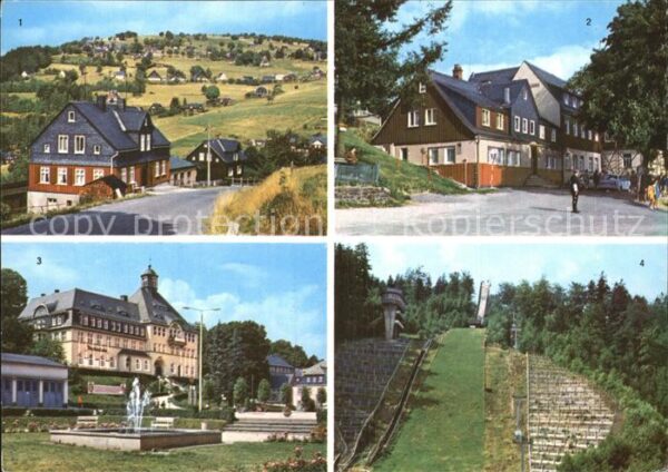 Klingenthal Vogtland Aschberg Schänke Rathaus Schanze
