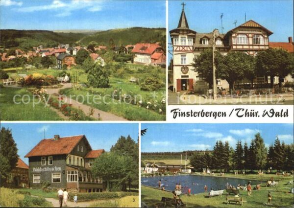 Finsterbergen Volkshaus zur Linde Cafe Waldschlössche
