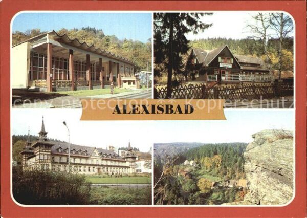 Harzgerode Alexisbad Kinderkurheim Reichsbahn Erho
