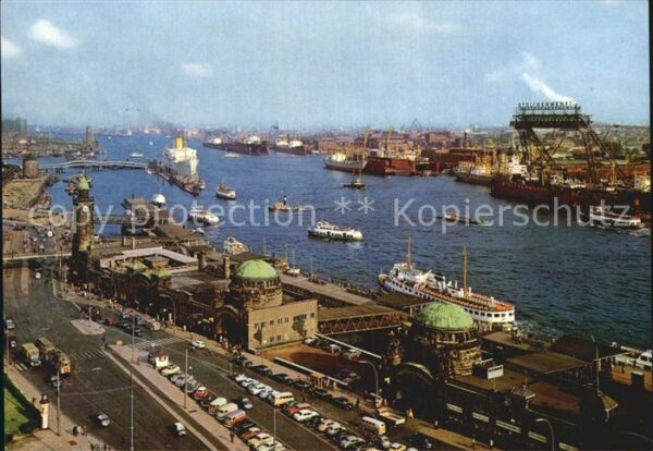 Hamburg Sankt Pauli Landungsbrücken